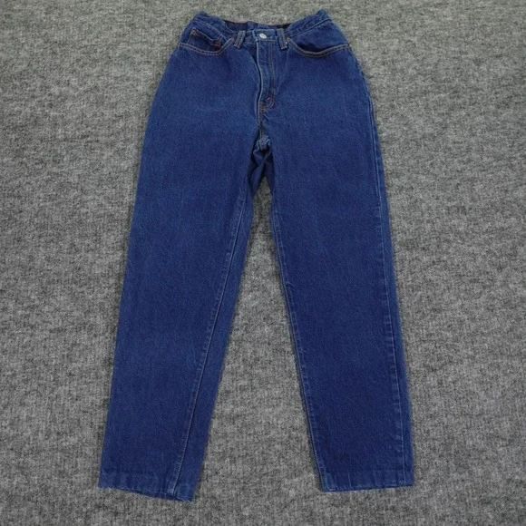 Vintage Levi's 17505 XX Jeans Womens 9 Blue High Rise Tapered Leg USA Made 27" - Picture 1 of 14